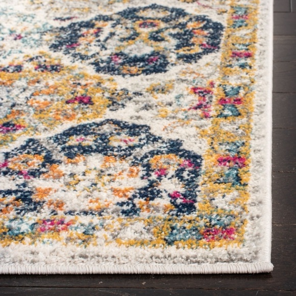 Safavieh Madison 3' x 5' Area Rug Cream/multi - NEW - Picture 5 of 8